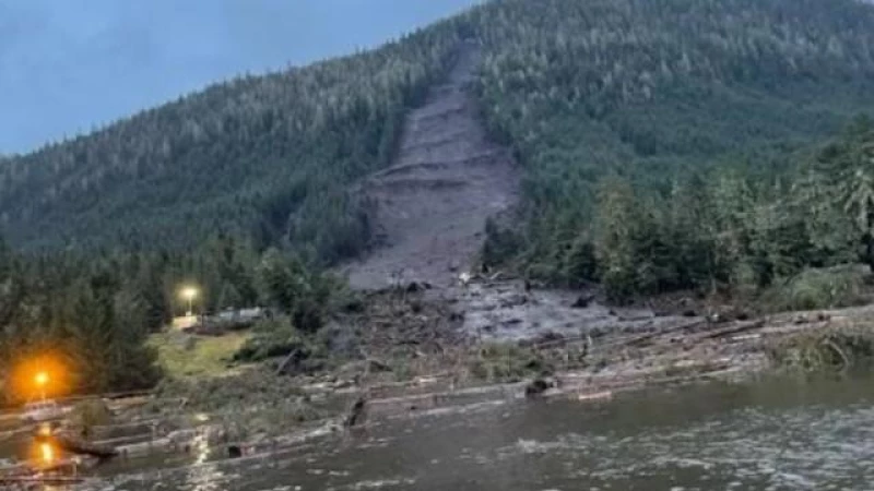 Tragedy Strikes Remote Alaskan Town: 1 Dead, 5 Missing in Devastating Landslide
