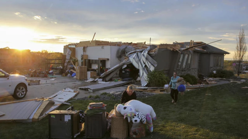 Devastation Strikes: Iowa and Nebraska Begin Cleanup After Tornado Outbreak