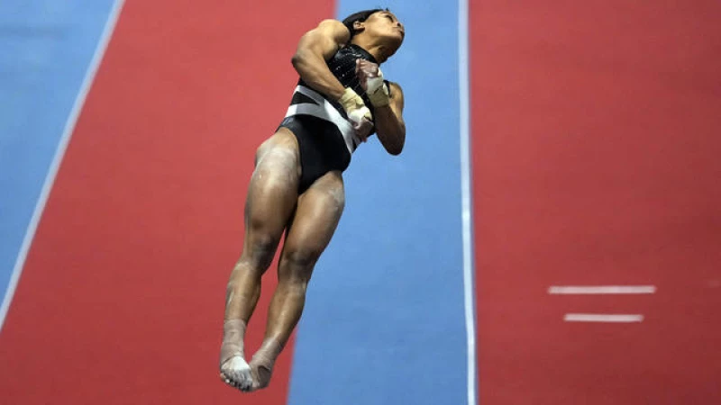 "Gabby Douglas Returns to Competition: Olympic Gold Medalist Takes the Stage After 5 Years"