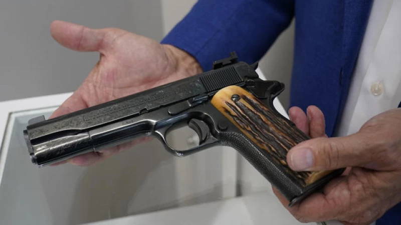 Rare Opportunity to Own Al Capone's Beloved Gun: Expected to Fetch Over $2 Million at Auction!