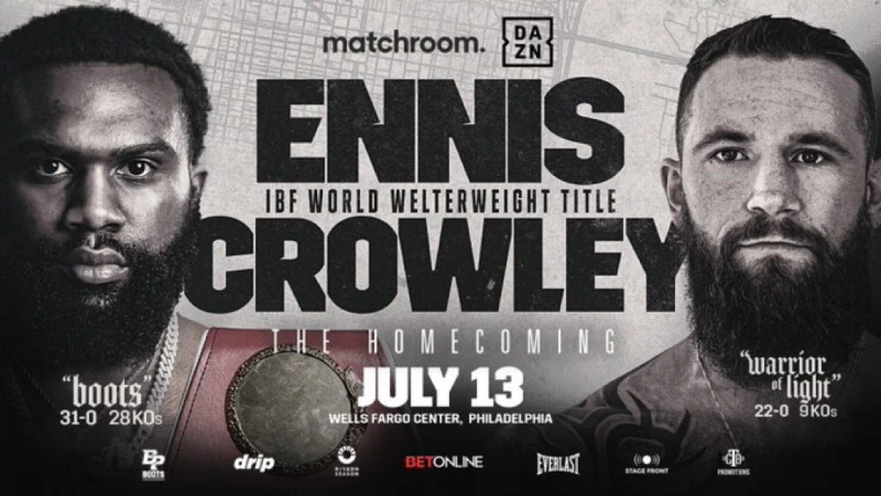 Get ready for a thrilling showdown on July 13th with Jaron “Boots” Ennis!