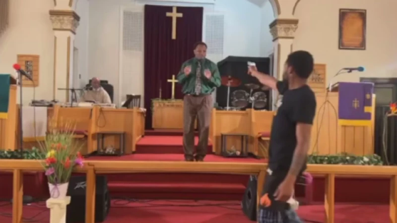 Arrested: Man's Attempt to Shoot Pastor During Sermon Shockingly Thwarted!