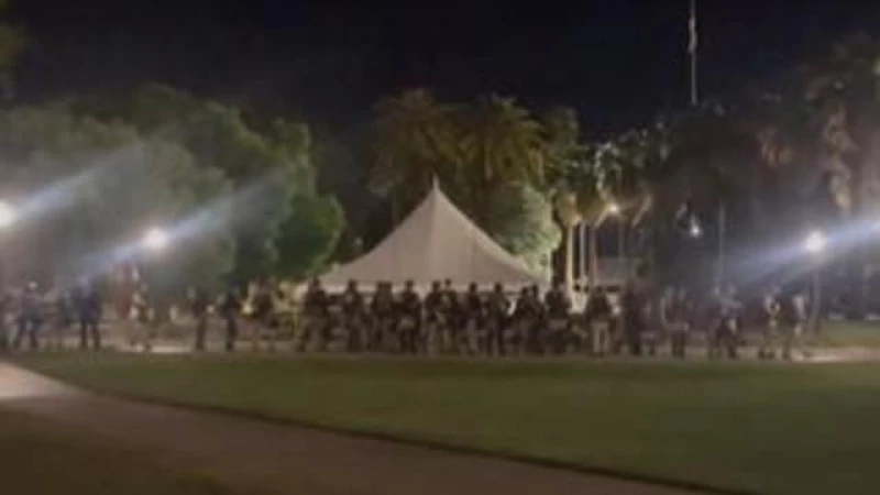 Tear Gas Chaos: Police Clash with Protesters at University of Arizona Tucson